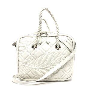 BALENCIAGA 466541 Quilted Blanket Square S 2WAY Bag Shoulder Bag Hand Bag
